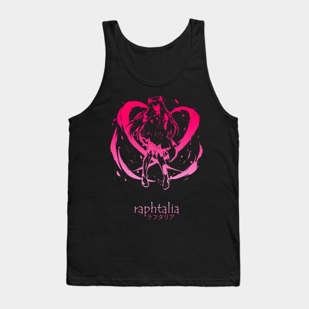 My companion - Pink Color Tank Top by Scailaret